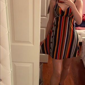 A cute multi-color never worn dress